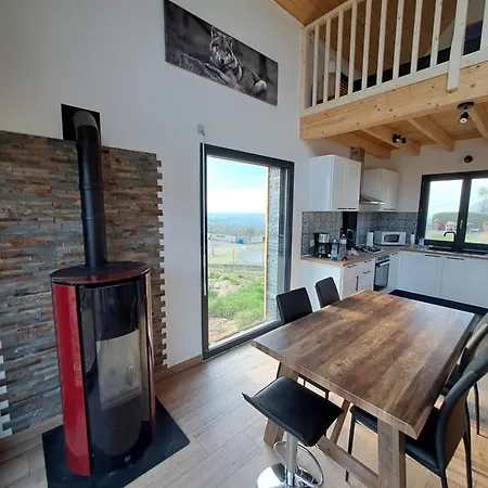 شاليه Dans Les Hautes- Pyrenees Entre Lourdes Et Bagneres Calme Et Vue Magnifique