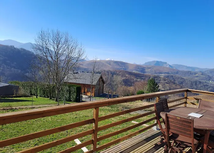Dans Les Hautes- Pyrenees Entre Lourdes Et Bagneres Calme Et Vue Magnifique Шале Arrodets-ez-Angles